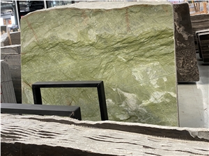 China Green Of Dandong Slab