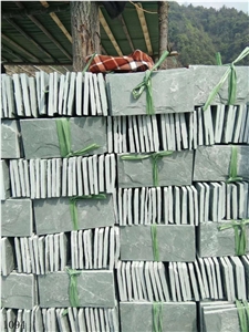 China Green Slate Slab Wall Floor Tiles