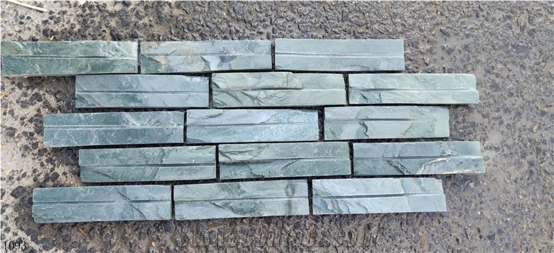 China Green Slate Walling Cladding Tiles