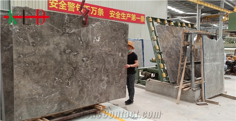 China Grey Marble Stairs,Cut to Size,Stone Steps