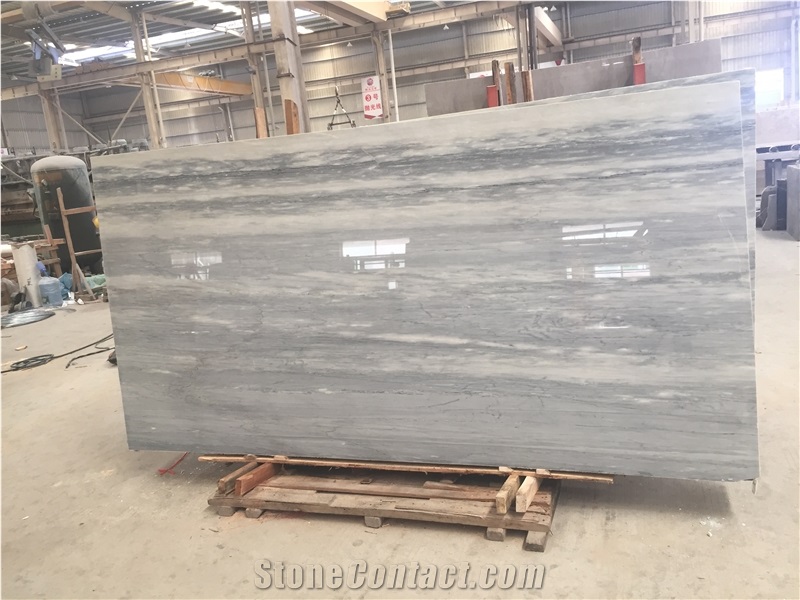 China Grey Sand Marble Slab