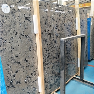 China Matrix Grey Marble Flooring Tile and Slab