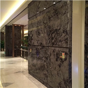 China Matrix Grey Marble Tiles for Wall Covering