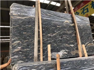 China Nine Dragon Jade Marble Slab Wall Floor Tile