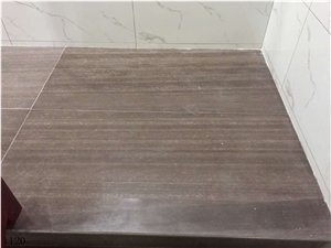 China Purple Wooden Marble Stair Treads Steps