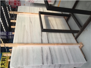China Snowflake Wood Grain Marble Flooring Slabs