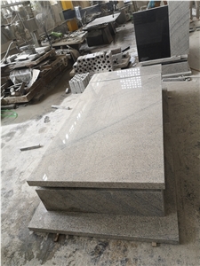 China White Granite Monument Tombstone Design