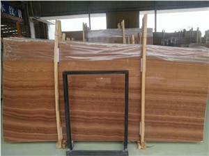 China Yellow Imperial Wood Veins Marble