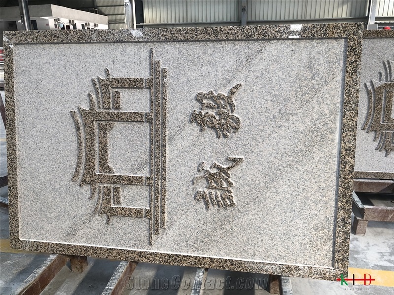 Cnc Carved Wall Design Granit Tiles Building Stone