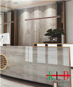 Crimean Grey Marble Slab Tiles China Stone Factory