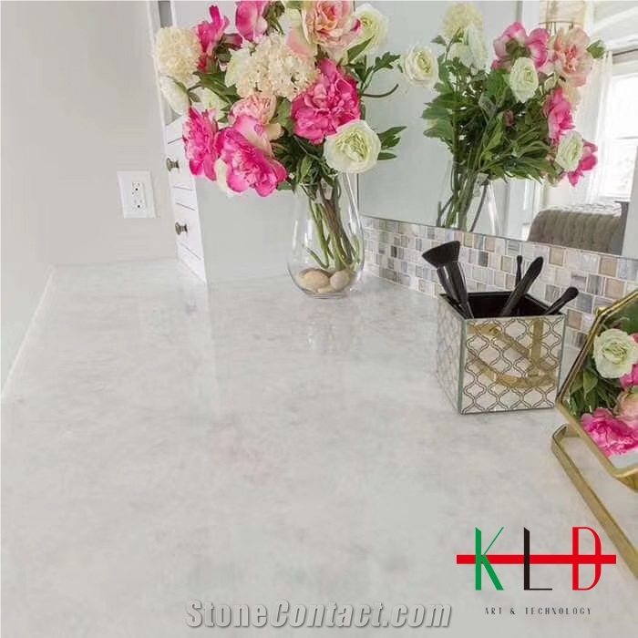 Crystal White Marble Countertops,Stone Table Tops
