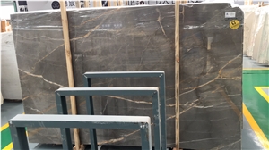 Custer Grey Marble Slab