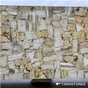 Decorative Acrylic Translucent Alabaster Artificial Stone