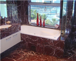 Elazig Cherry Red Marble Slabs for Paving