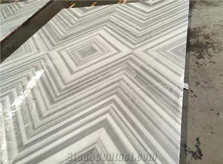 Eqvator White Marble Walling Tiles