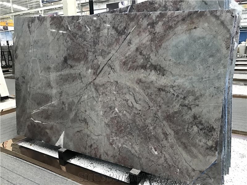 French Amethyst Purple Marble Slabs for Villa