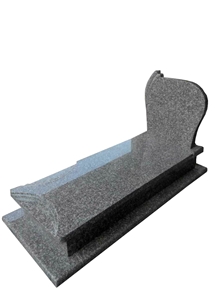 G633 Granite Tombstone with Poland Style Design