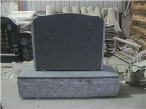 G654 Grey Granite Upright Grave Headstones