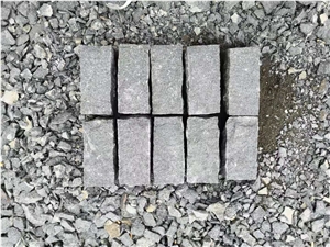 G684 Natural,Absolute Black Cubestone,Black Basalt