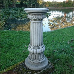 Granite Column for Garden Fence