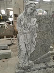 Granite Monuments with Angel Wings Slabs Xiamen