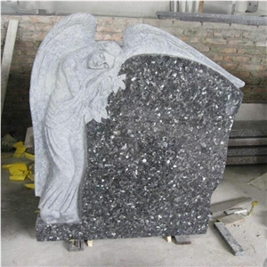 Grave Angel Memorial Granite Monument Headstone