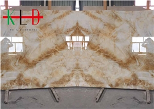 Guangxi New Amber Onyx Tiles for Background Wall