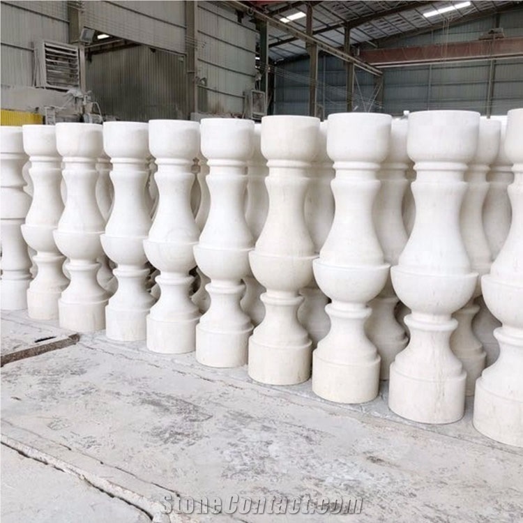 House Small Pillar Design Marble Balustrade