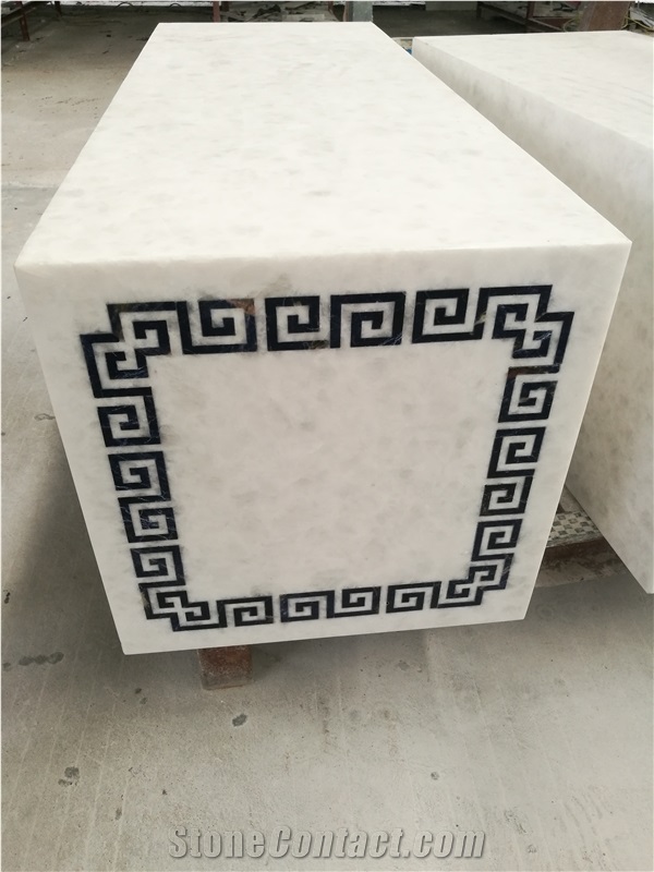 Ice White Onyx Slabs for Wall Tiles