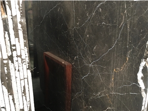 Imperial Brown Gold Marble Slab