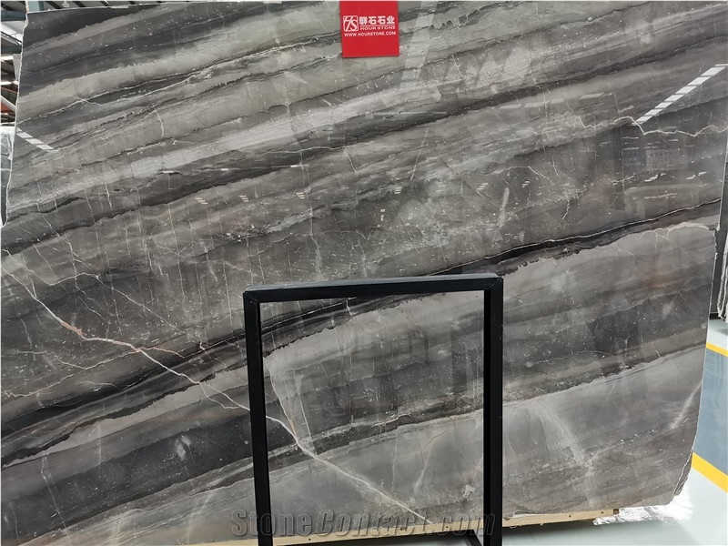 Imperial Galaxy Gray Marble Slabs