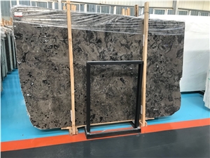 Ink Grey Marble Slab