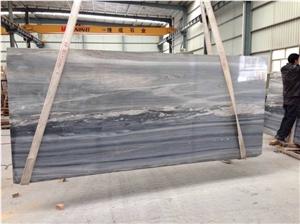Italy Blue Gray Sand Marble Slab and Tile