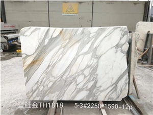 Italy Calacata D"Oro Marble Slab
