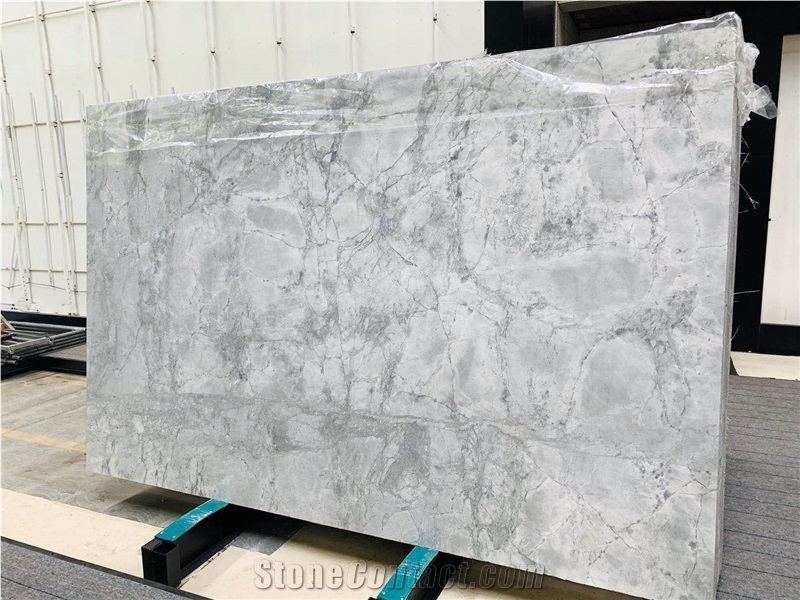 Italy Calacatta Gray/Armani Silver Marble Slab
