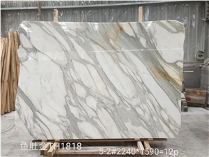 Italy Calcutta Golden Marble Slabs