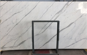Italy Polished Calacatta Marble Slab