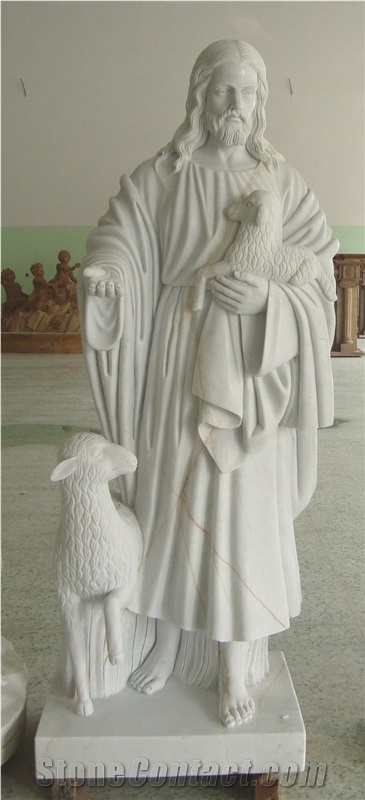 Jesus Marble Sculpture,Jesus Stone Statue
