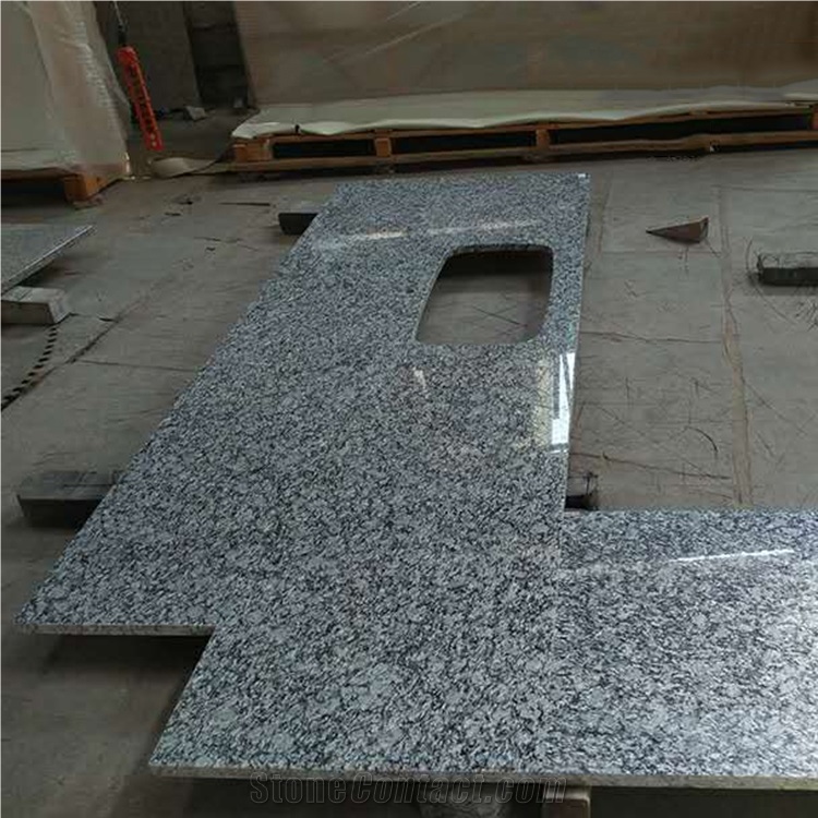 Light Grey Granite Kitchen Countertop & Worktops