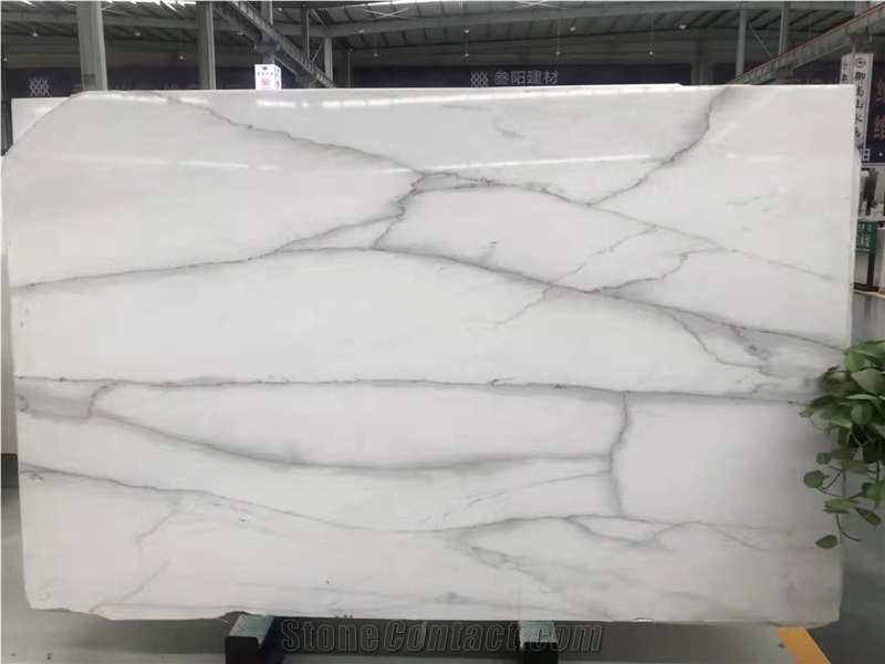 Lincoln White Marble Marble Flooring Slabs