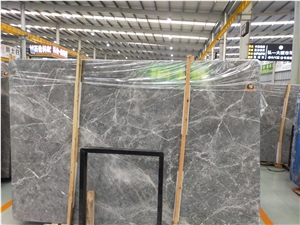 Luna Hermes Grey Marble Slab
