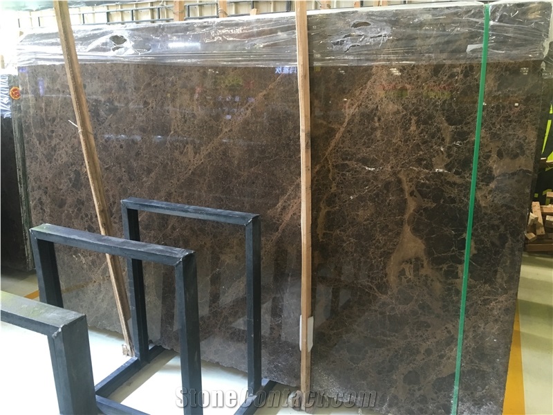 Maron Imperial Marble Tiles and Slab