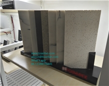 Metal Marble Quartz Stone Desk Stand
