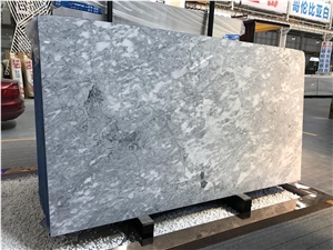 Milan Cloudy Grey Marble Slabs for Hotel Project