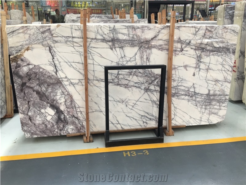 Milas Lilac Marble Wall Cladding Slabs