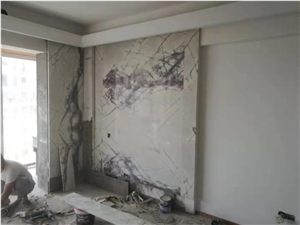 Milas Lilac Medium Marble Wall Application Slab