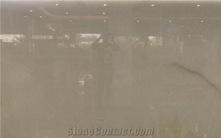 Natural High Quality Pure Snow White Onyx Slabs
