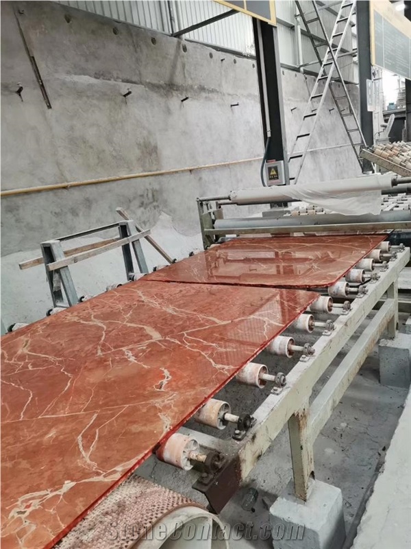 Natural Rojo Coralito Coral Red Marble for Wall