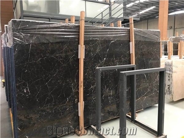 Negro Gold Rose Marble Slabs Tiles Cut to Size