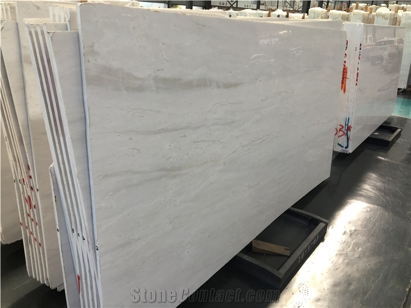 New Aspen White Marble Slabs
